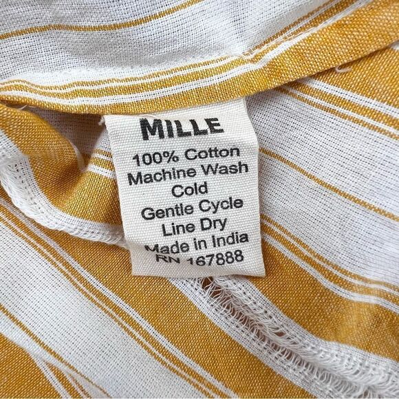 New Mille JACQUELINE DRESS IN CITRUS STRIPE Size M - Picture 13 of 16